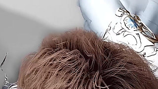 3D Super Sexy Cosplay Model Naked Wearing Sexy Dress Got Fucked