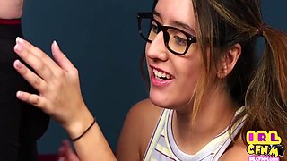 Cfnm Amateur Teen 18+ Does Her 1st Cfnm Bj With Cumshot Ending 5 Min