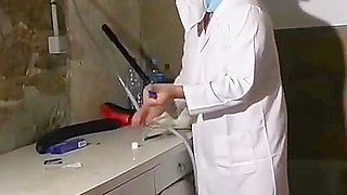Grandma Goes To The Doctor For Enema And Assfuck