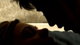 All natural blonde babe pornstar Ally Kay blows her fan