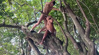 I Hear Moans In The Jungle And I See Some Indians Fucking, I Record Them And They Discover Me