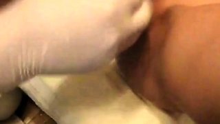 Outdoor Fun Slave's Pussy Play and Urination