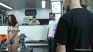 Kristina Rose Gets Her Big Juicy Ass Smacked and Fucked in Public