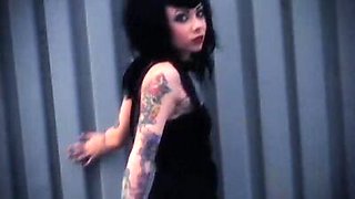 Megan Popstar shows her Tattoos
