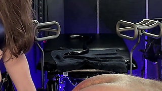 Xxl Strapon - User Fucked Hard on the Penalty Bench