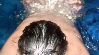 Spanish MILF Threesome at the Pool