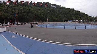 Horny Booty Thai Gf Motobike Ride And Fornicate - Cherry Lee