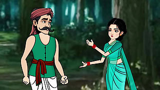 Rekha and Jagan fiercely. Hindi Cartoon Sex Story