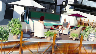 Sexy Neighbors Wife Sends Husband Away so She Can Cheat- Away From Home #21 3D Animated Porn Gameplay