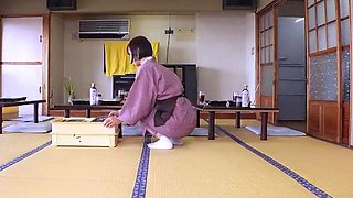 Asian japanese amateur has deep throat