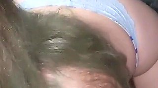 Beautiful Amateur MILF in Underwear Sucks Cock for a Facial