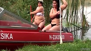 Raunchy BBW lesbians soul-stirring xxx story