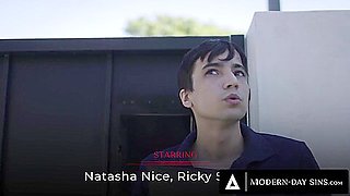 Innocent Teen Can Barely Handle This Thick Milf! With Ricky Spanish And Natasha Nice