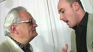 Sexy blonde girl double penetrated anal threesome