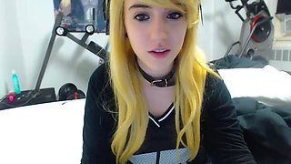 Emo Teen Becka Solo Webcam Masturbation Porn