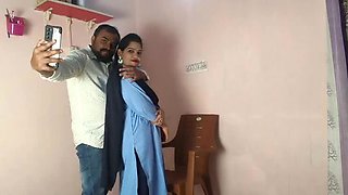 Desi Indian College Girl Sona Bhabhi Hard Fuck with Boyfriend - Big Ass, Tight Pussy, Hindi Audio