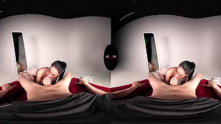 Milked By Incredible Beauty Kama Oxi in VR