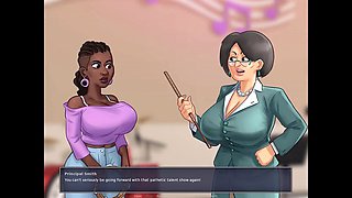 Super naughty college girls and their masters in summertime saga episode eight