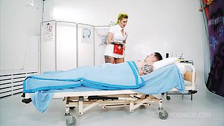 Tattooed Nurse Provides Anal Sex Therapy