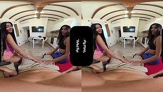 Latina foursome vr: Blowjob, Pov  Virtual Reality Porn