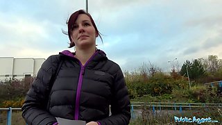 Public agent massage promo babe pounded from behind