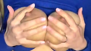 Milck Boobs Play Cont Down From Ten to 1