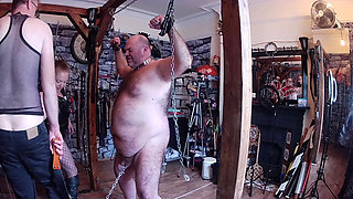 Part 3:- Lanista Bear and Domina Satana teaches Mistress Izar and Master Izar