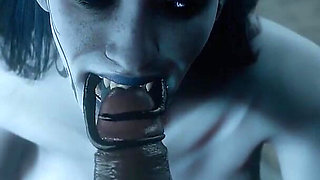 Madruga3d Hungry Succubus Gets Her Throat Destroyed by BBC - Swallowing Every Drop of Cum