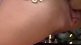 Redhead babe has an amazing outdoor fuck