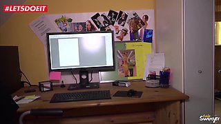 Amateur German Stud tricks his into having intercourse