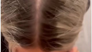18 Year Old Virgin High School Teen Sucks Dick At Halloween Party!