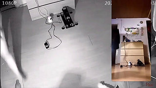 Kittienoone Shows off with Sex Machine