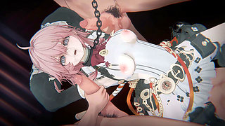 silver Palace - Alf - Maid No. 49 Flamethrower Overheat (clumsy Battle Maid & Hardcore POV Creampie) (4k60fps)  ( Alf )