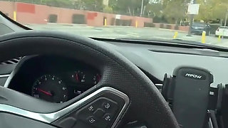 Ebony Car Ride Home with Stranger