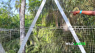 A Hot Quickie in the Jungle