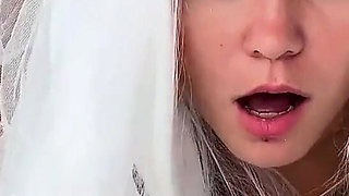 Runaway Bride Gets Fucked Doggystyle and Gets a Juicy Load of Cum in Her Mouth