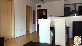 Big cock sucked by blonde MILF POV