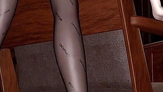 The 3D Goddess of Scarlet Passion - 3D Animation Hentai