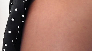 Angelika Grays Pantyhose Ripping Masturbation in Louboutins