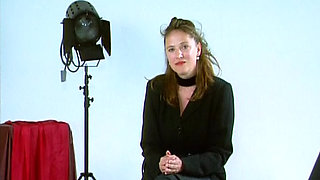 Stunning Lady From Germany Showing Her Perfect Body in Pantyhose