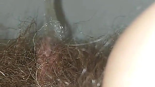 Pissing Woman, Hairy Pussy Pissing