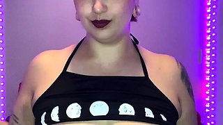 Great Big Boobs On Masturbating Redhead
