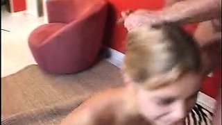 Amateur Blonde Teen Blowjob Cumshot Swallow