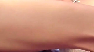 Fast Dildo in My Pussy While Thinking of Her Tongue