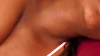 Stepbrother has dirty sex with his black stepsister in their apartment