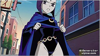 Raven Teen Titans Porn And Hentai Ai Compilation Sexy And Naked Xxx Rule 34 Enjoy This Collection With Car Toon And Raven Xxx