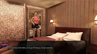 Hotel Kinky Sex: Sophia & Dylan's BDSM Adventure with Group Bondage & Male Domination