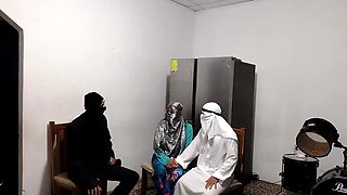 Amateur Latin Couple Cheating: Priest Allows Hot Wife to Fuck Lover Doggy Style - Real Homemade Sex