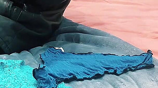 Sniffing Hot Spanish MILF Panties - Kinky Cougar Play