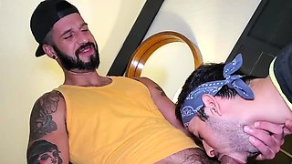 Inked Gay Having Great Time In POV Sex